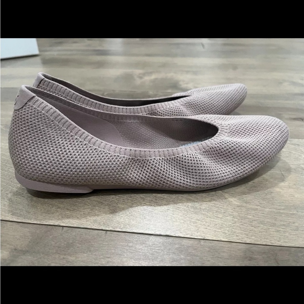 Allbirds soft pink ballet flats